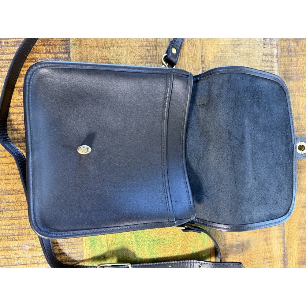 Handmade Full Grain Leather Purse SB Foot Tanning Co Leather Artisan Black - Picture 8 of 10